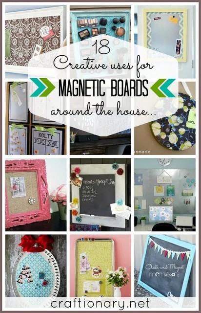 Best DIY Magnetic Boards tutorials of all time - Craftionary